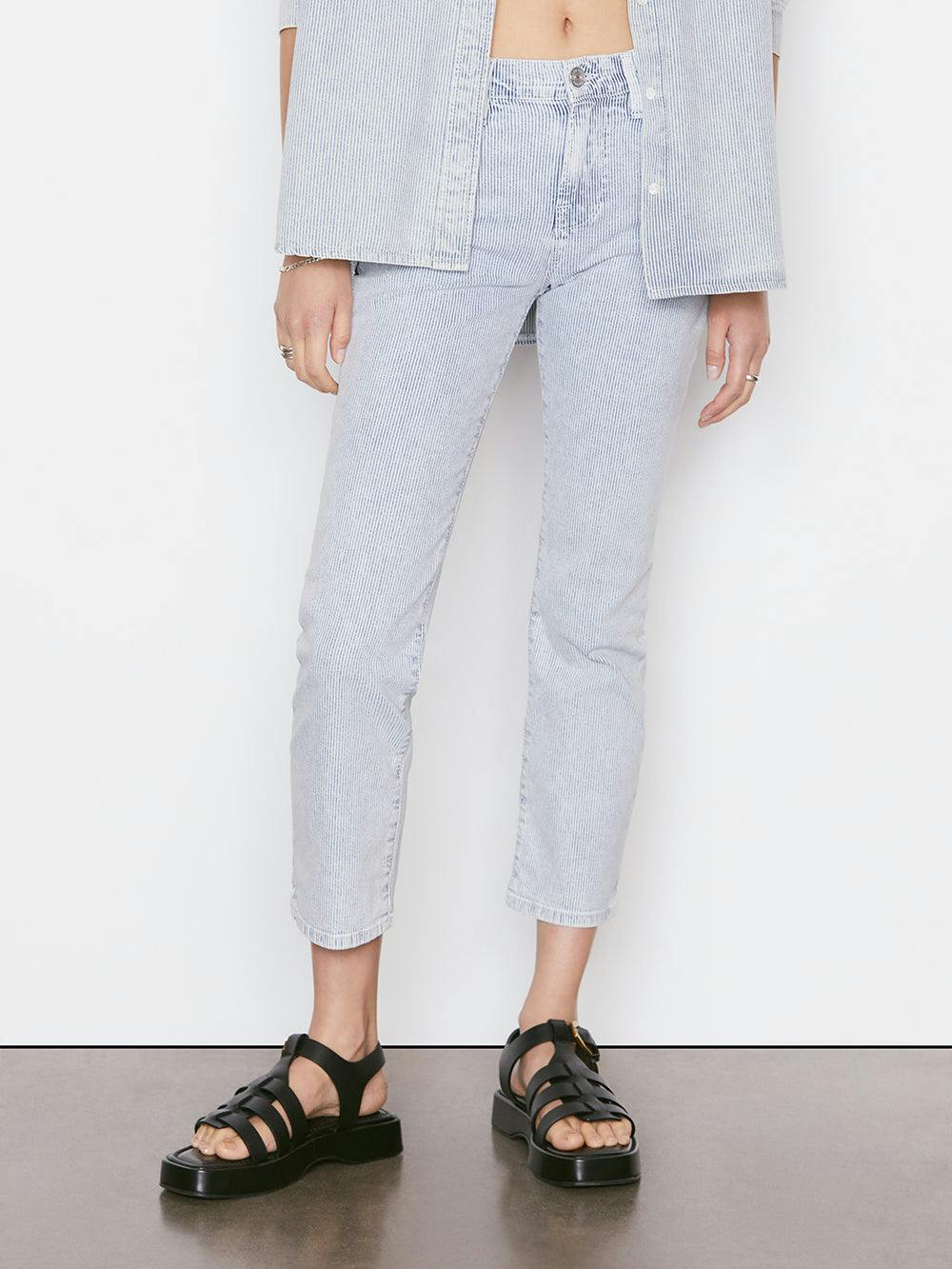 jeans front view